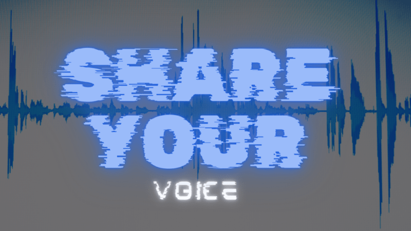 Share your voice