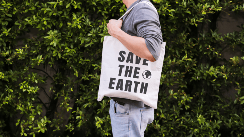 Save the Earth bag